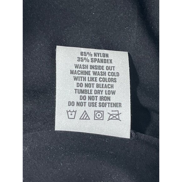 Zyia Active Chiaroscuro Buckle Bra Size Medium Black White Sportswear Athleisure - Picture 6 of 8